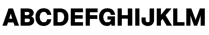 Denim TRIAL Bold Instance Font UPPERCASE