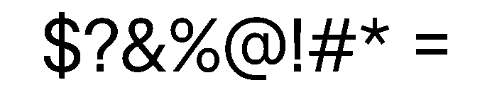 Denim TRIAL Regular Instance Font OTHER CHARS