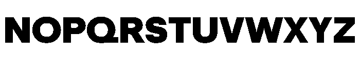 Denim TRIAL WDHeavy Instance Font UPPERCASE