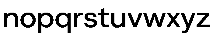 Denim TRIAL WDMedium Instance Font LOWERCASE