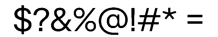 Denim TRIAL WDRegular Instance Font OTHER CHARS