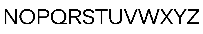 Denim TRIAL WDRegular Instance Font UPPERCASE