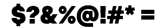 DenimINK TRIAL Heavy Instance Font OTHER CHARS
