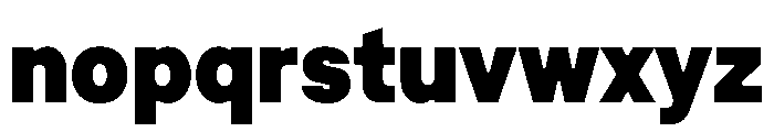 DenimINK TRIAL Heavy Instance Font LOWERCASE