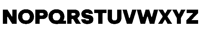 DenimINK TRIAL INKWDHeavy Instance Font UPPERCASE