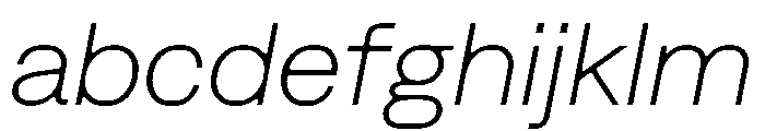 DenimINK TRIAL INKWDLightItalic Instance FONT