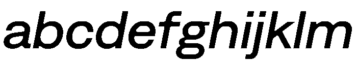 DenimINK TRIAL INKWDMediumItalic Instance FONT