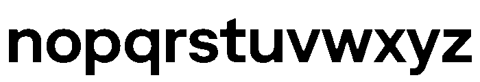 DenimINK TRIAL INKWDSemiBold Instance Font LOWERCASE