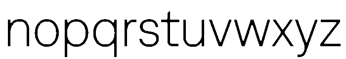 DenimINK TRIAL Light Instance Font LOWERCASE