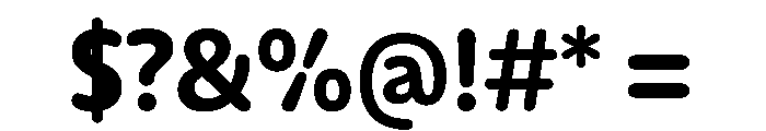 Detail Bold Instance Font OTHER CHARS