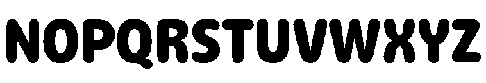 Detail ExtraBold Font UPPERCASE