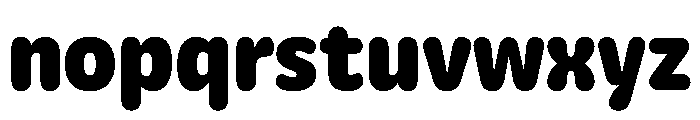 Detail Heavy Instance Font LOWERCASE