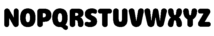 Detail Heavy Font UPPERCASE