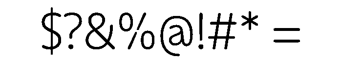 Detail Notfordesktopuse Instance Font OTHER CHARS