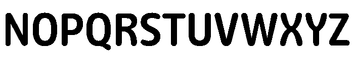 Detail SemiBold Instance Font UPPERCASE