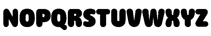 Detail Ultra Instance Font UPPERCASE