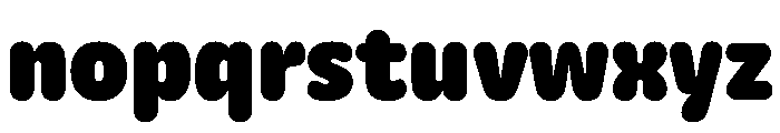 Detail Ultra Instance Font LOWERCASE