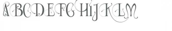 De Arloy SS1 Font UPPERCASE