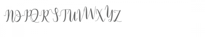 Dealove Font UPPERCASE