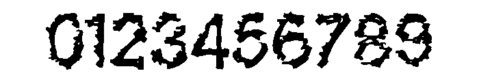 De Generation Regular Font OTHER CHARS