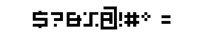 De Stijl Regular Font OTHER CHARS