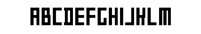 De Stijl Tall Font UPPERCASE