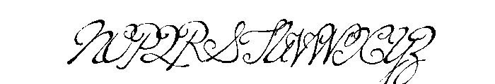 Dearest Regular Font UPPERCASE