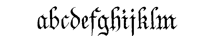 Declaration Blackletter FONT