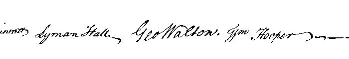 Declaration Signers Font OTHER CHARS