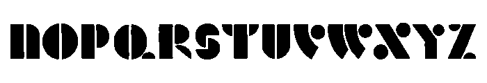 Decopolitan Regular Font UPPERCASE