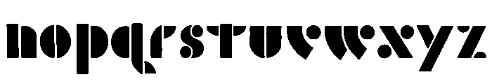 Decopolitan Regular Font LOWERCASE