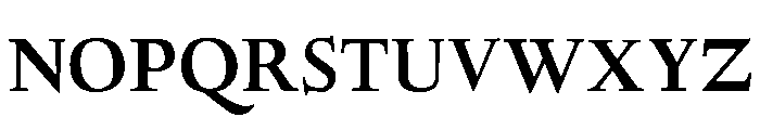 Deepdene Bold Font UPPERCASE