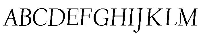 Deepdene Regular Italic Font UPPERCASE