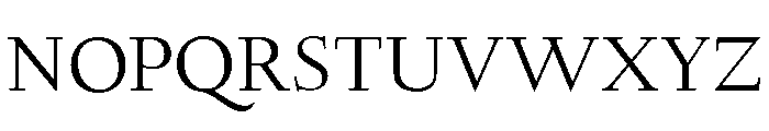 Deepdene Regular Font UPPERCASE
