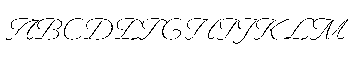 Delaney Light Font UPPERCASE