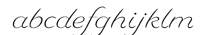 Delaney Light FONT