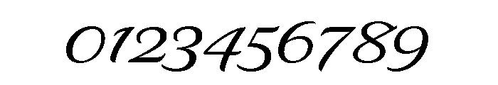 Delaney Regular Font OTHER CHARS