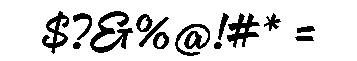 Delfina Script Regular Font OTHER CHARS