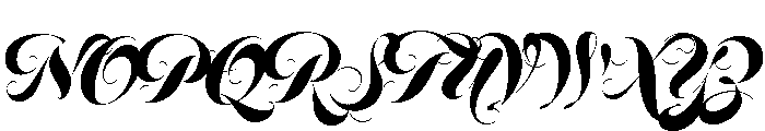 Deseo Display Black Font UPPERCASE