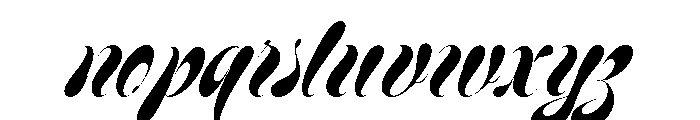 Deseo Display Bold Font LOWERCASE