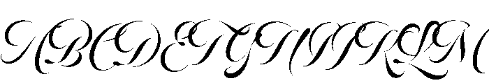 Deseo Display Extra Light Font UPPERCASE
