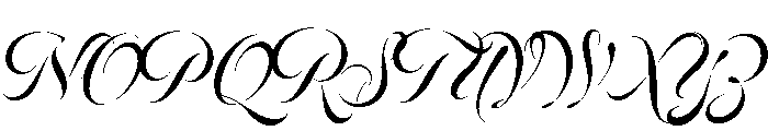 Deseo Display Extra Light Font UPPERCASE