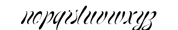 Deseo Display Extra Light Font LOWERCASE