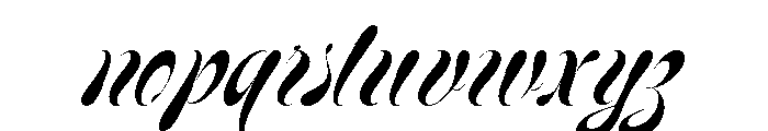 Deseo Display Regular Font LOWERCASE