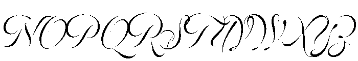 Deseo Display Thin Font UPPERCASE