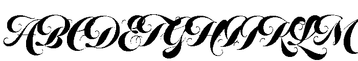 Deseo Medium Black Font UPPERCASE