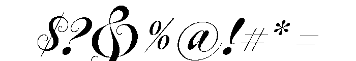 Deseo Medium Regular Font OTHER CHARS
