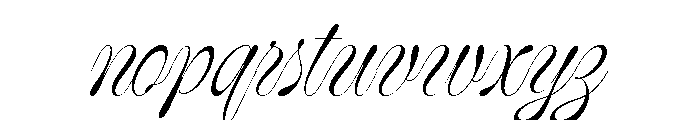 Deseo Medium Thin Font LOWERCASE