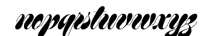 Deseo Small Bold Font LOWERCASE