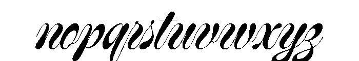 Deseo Small Regular Font LOWERCASE
